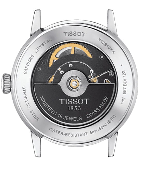 Оригинальные часы Tissot Tissot Classic Dream Swissmatic T129.407.16.051.00 автокварц (кинетик) калибр механизма  общий вид